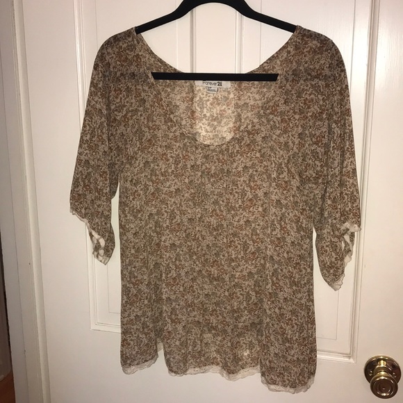 Forever 21 Blouse - Picture 1 of 5